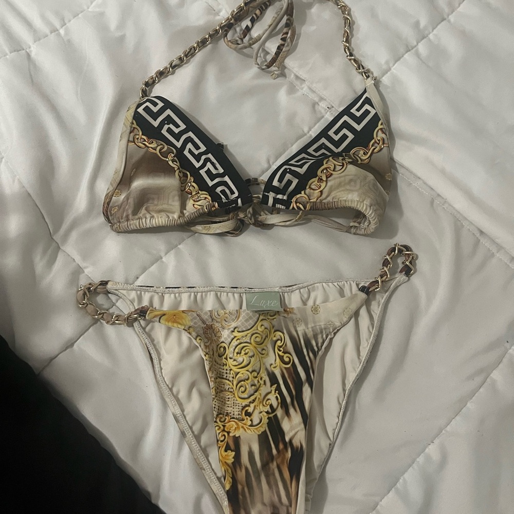 Designer Women's Swimwear Bikini - Multicolor